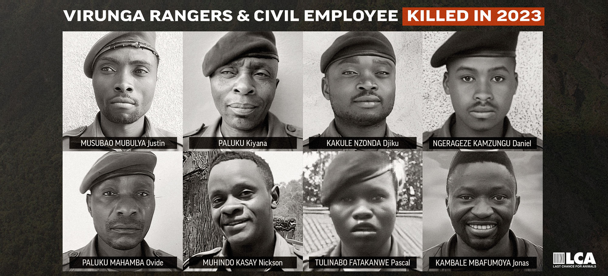 2023 Fallen Virunga Rangers